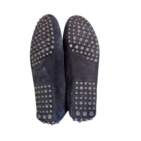 M. Gemi The Felize Brown Gray Suede Driving Loafers Size 37 US 6.5 - Picture 4 of 5